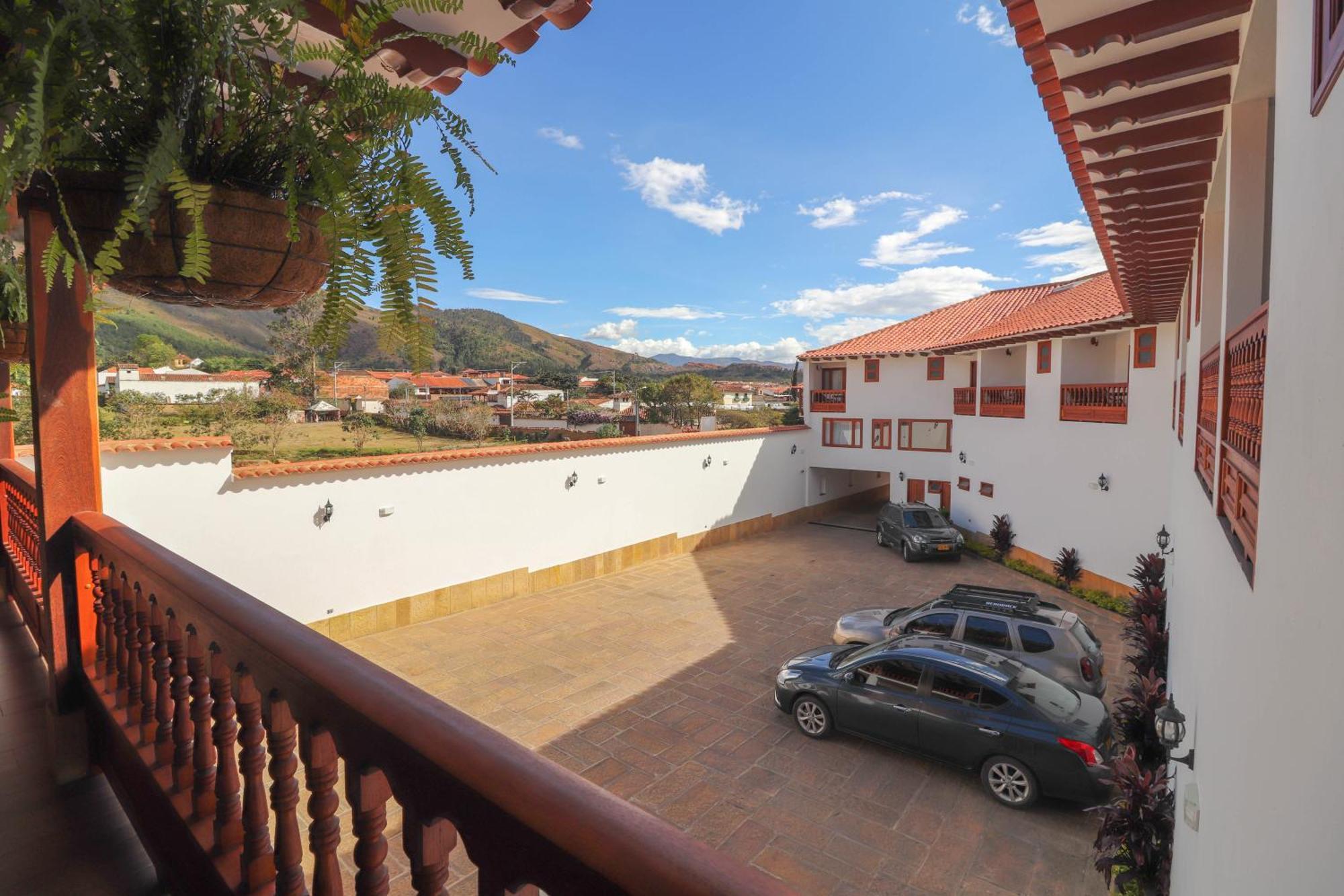 Hotel Las Palmas Villa de Leyva Exterior foto