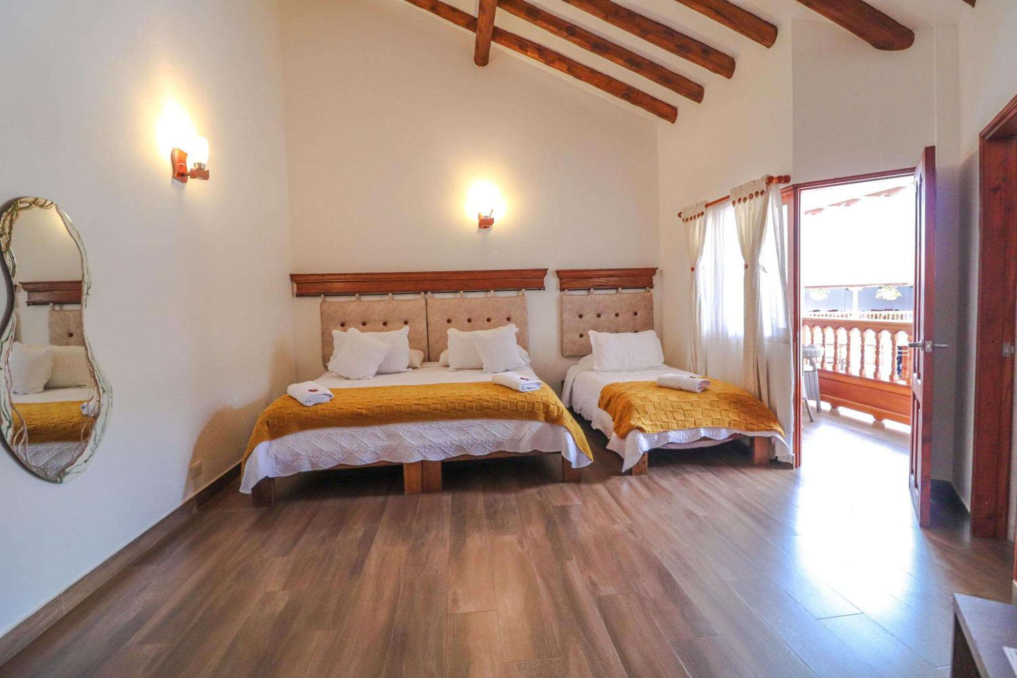 Hotel Las Palmas Villa de Leyva Exterior foto
